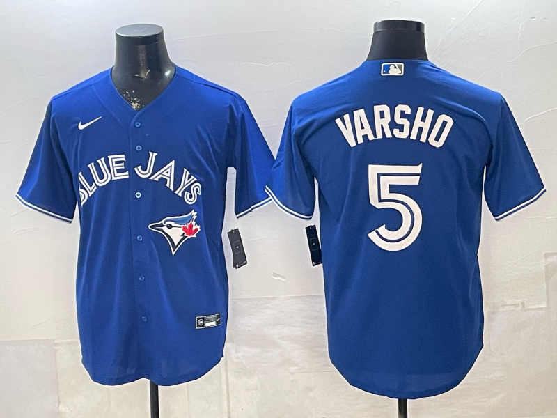 Men 2026 Toronto Blue Jays #5 Varsho Blue Game Nike MLB Jersey 2026003